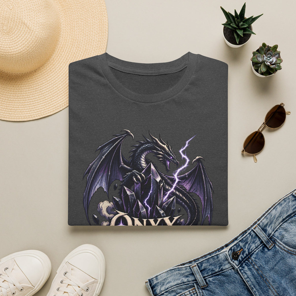 Onyx Storm | Fantasy Book Readers Dragon T-Shirt