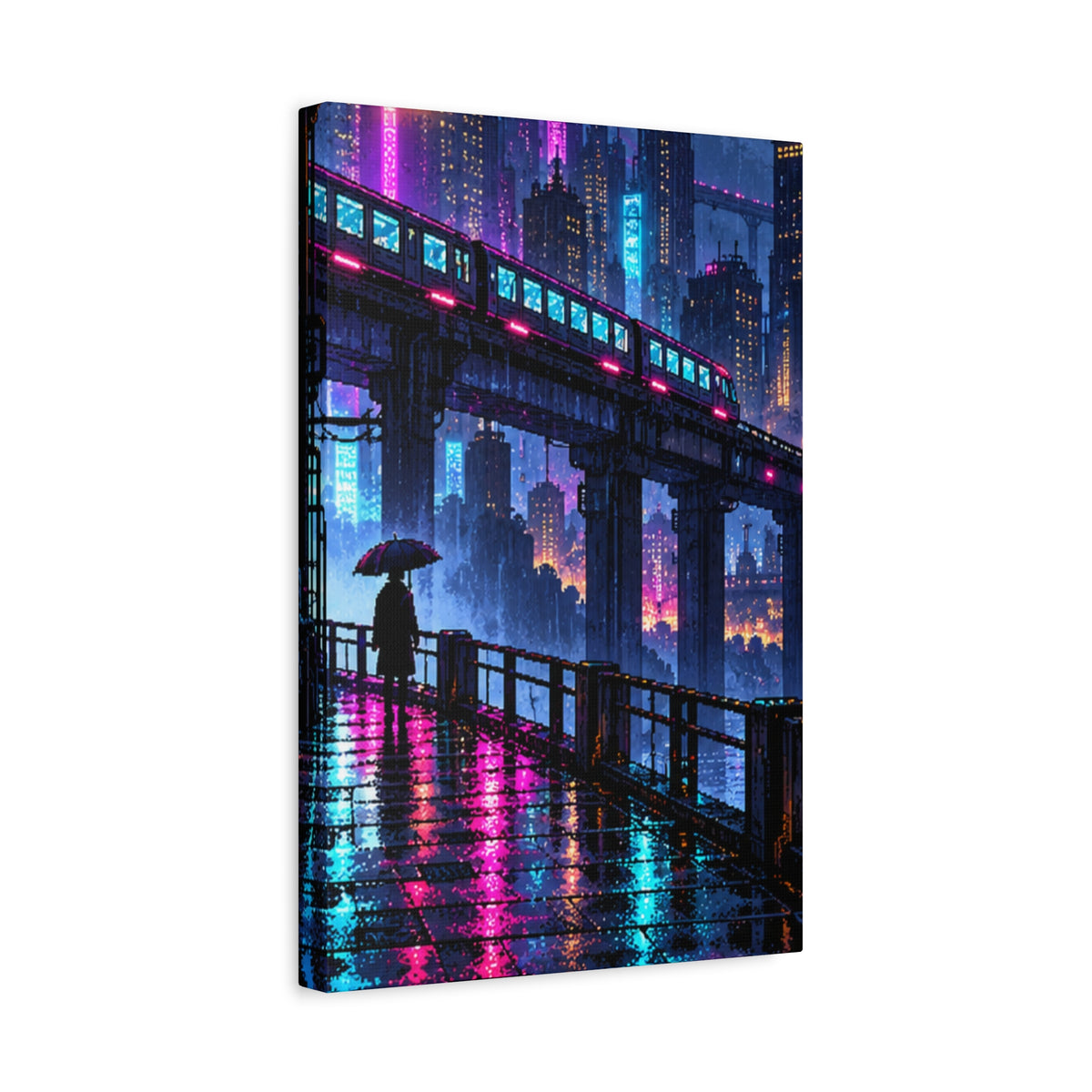 Stretched Matte Canvas Print — 1.25" Depth (Custom Design)