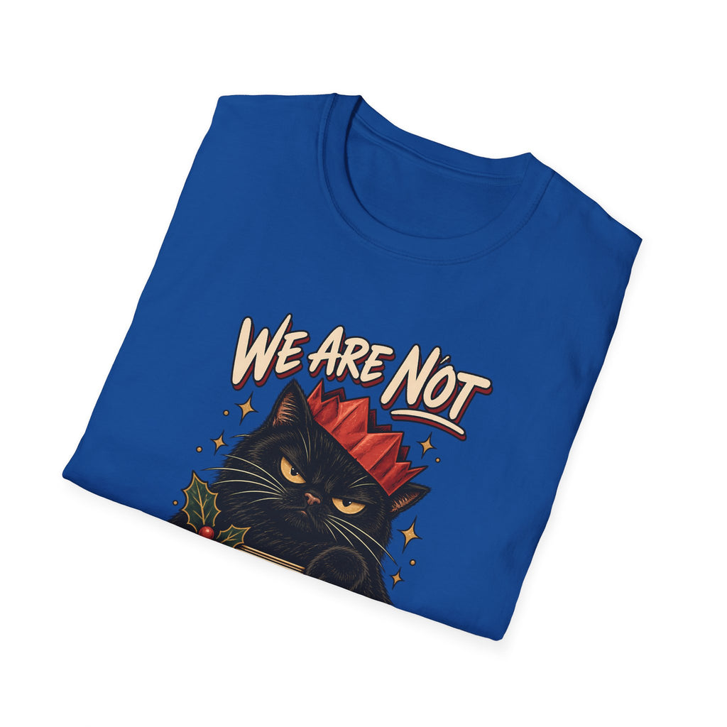 We Are Not Skipping Mariah | Mariah Carey Cat Fan Christmas Holiday Tee