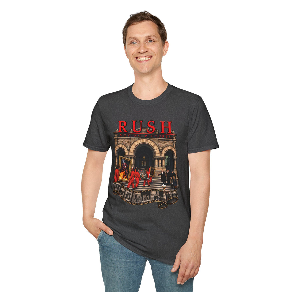 Rush | Moving Pictures | Prog Band Album Art T-Shirt