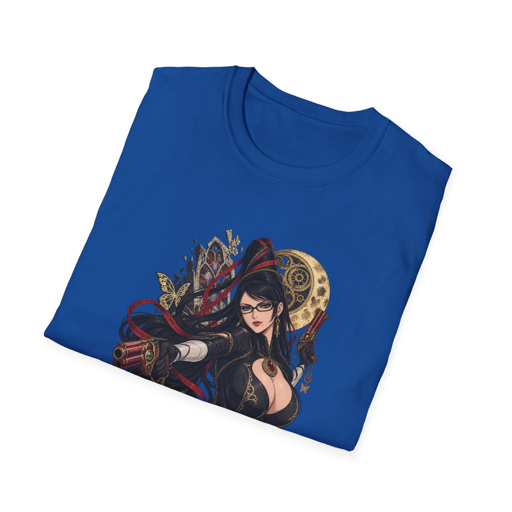 Bayonetta | Sexy Gothic Gaming Anime Pin Up Girl | Gothic Sorceress T-Shirt