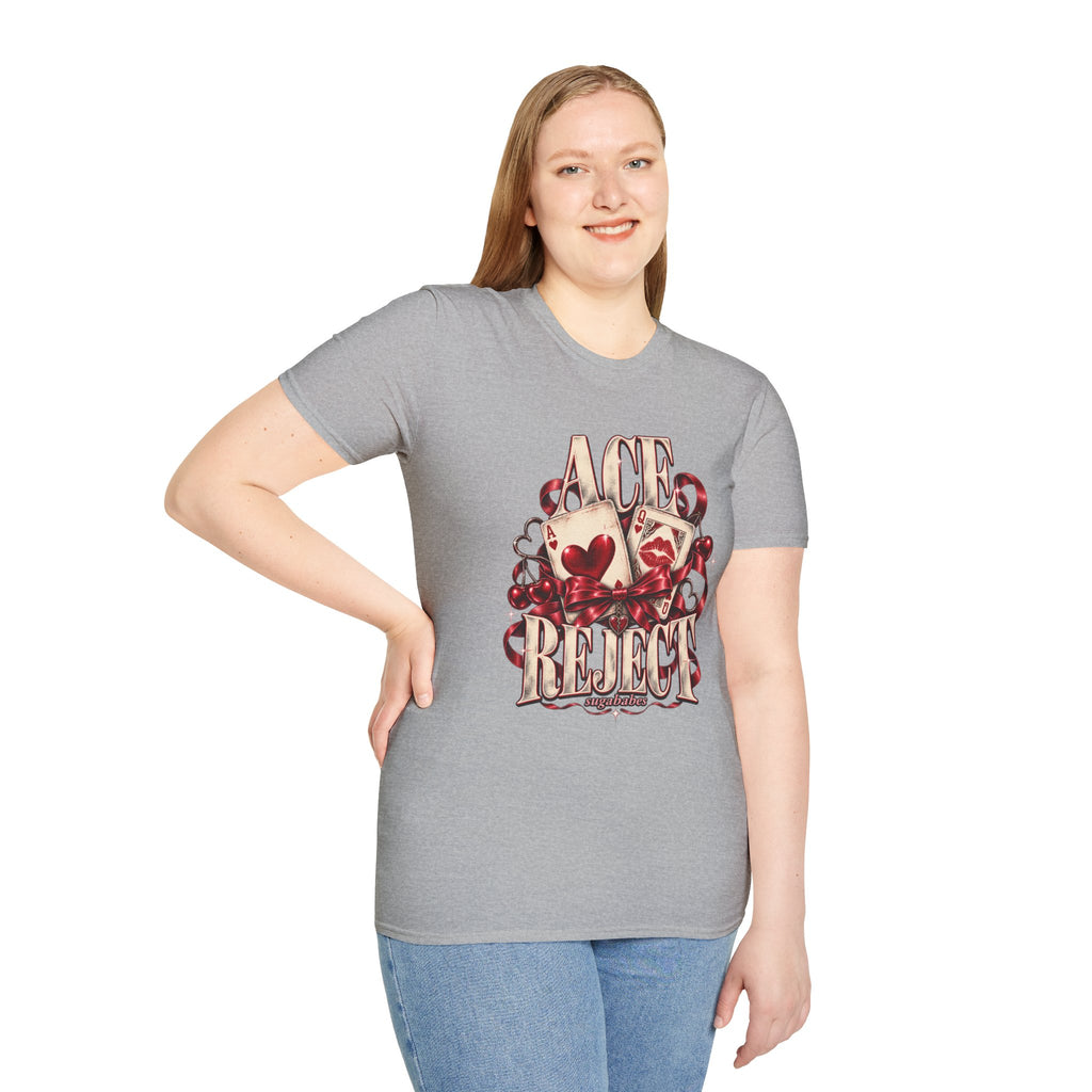 Ace Rejects | Sugababes | Playing Card Ace of Hearts T Shirt