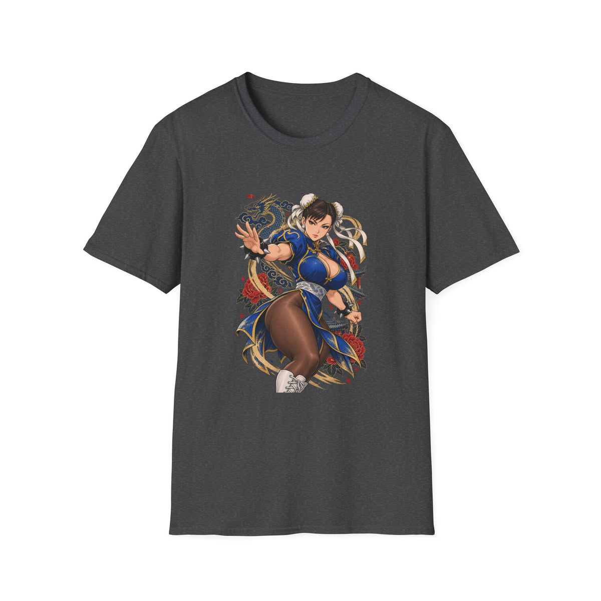 Chun Li | Street Fighter Videogame Fan Anime Pin Up Girl Graphic Shirt