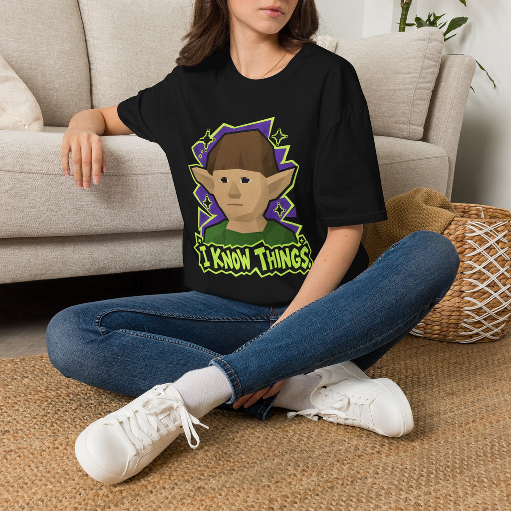 Gnome Child - "I know things" Runescape Inspired T-Shirt