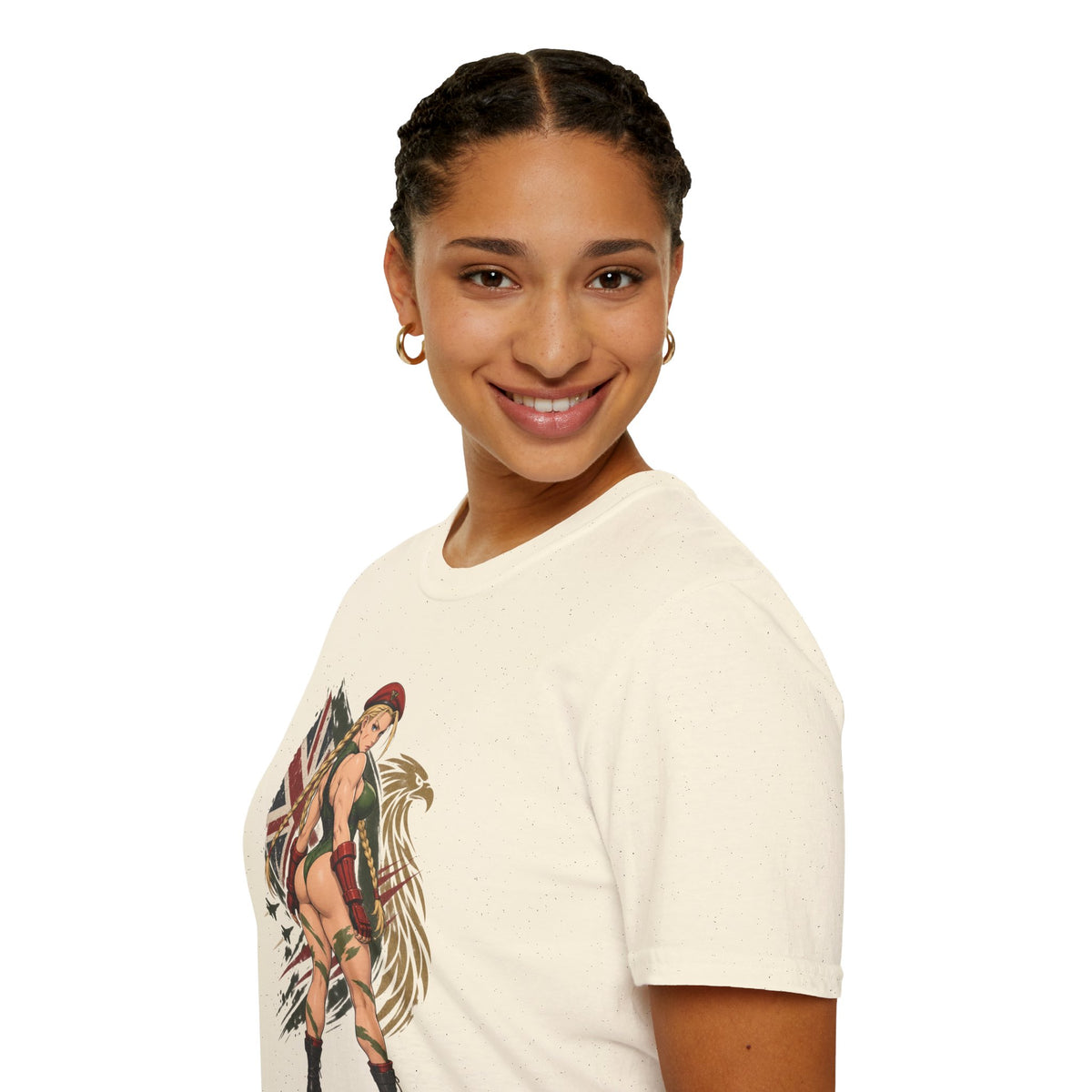 Cammy Street Fighter | Sexy Cammy Pin Up Girl Graphic T Shirt