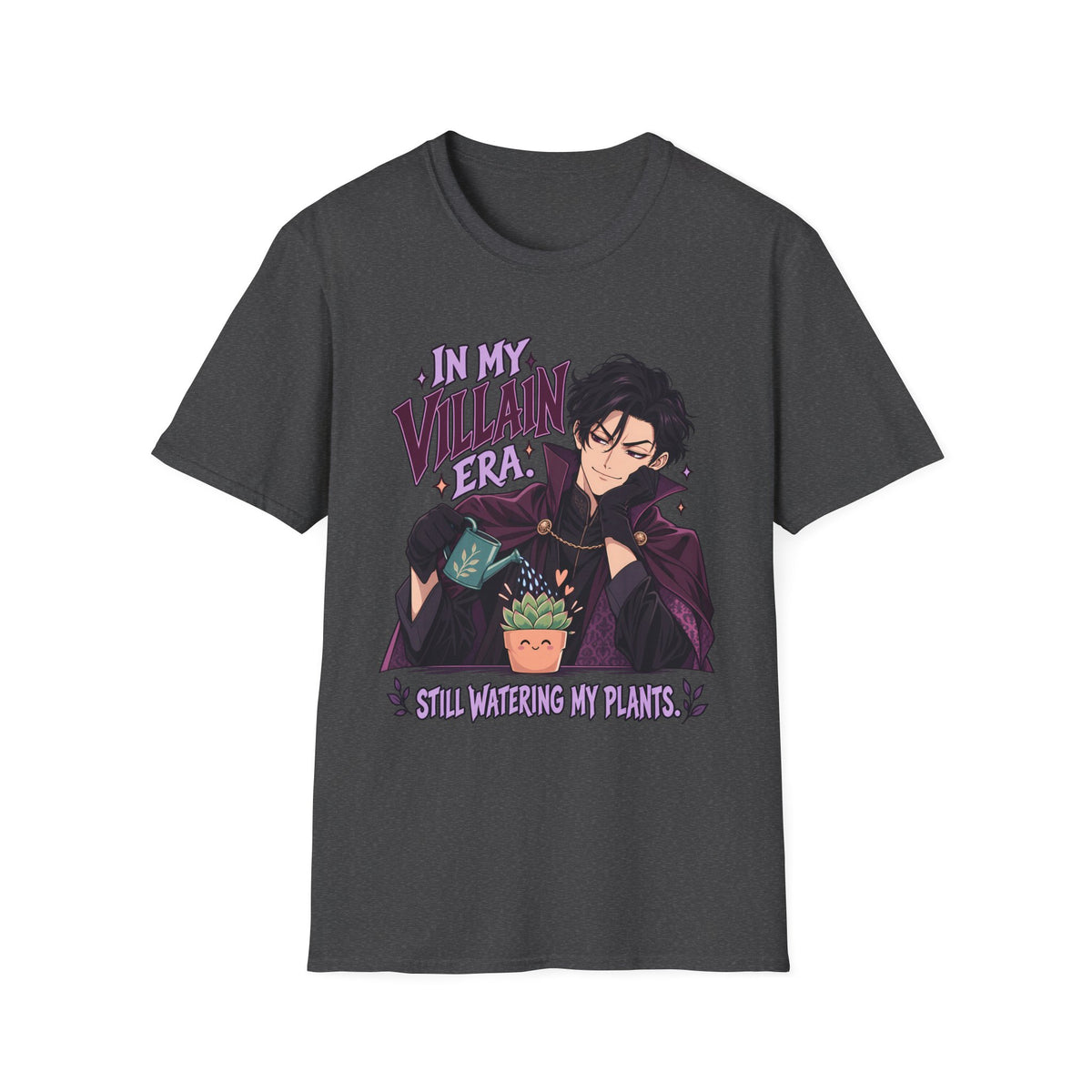 In My Villain Era | Cute Anime Plant Lover T-Shirt