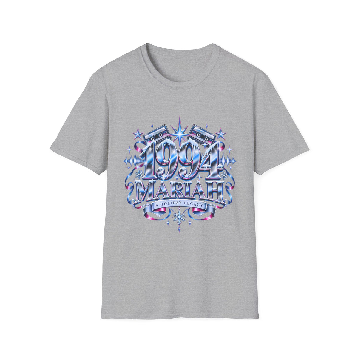 1990s Mariah Carey Graphic T-Shirt | Retro Cassette Pop Vintage Tour Style