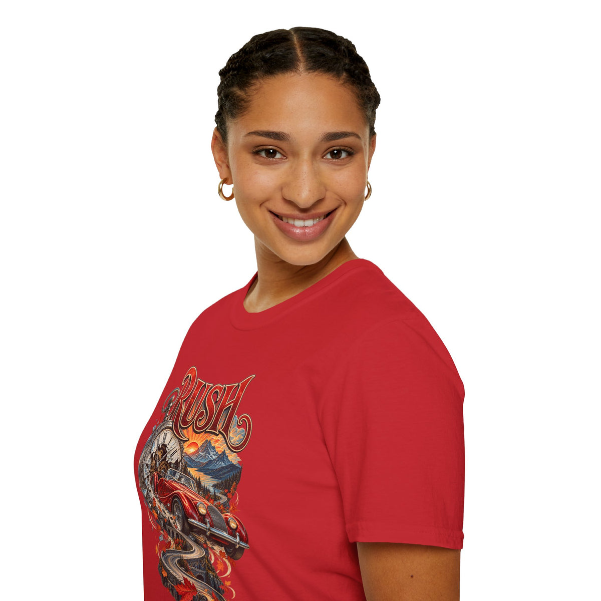 Rush | Prog Band | Red Barchetta | Graphic T-Shirt