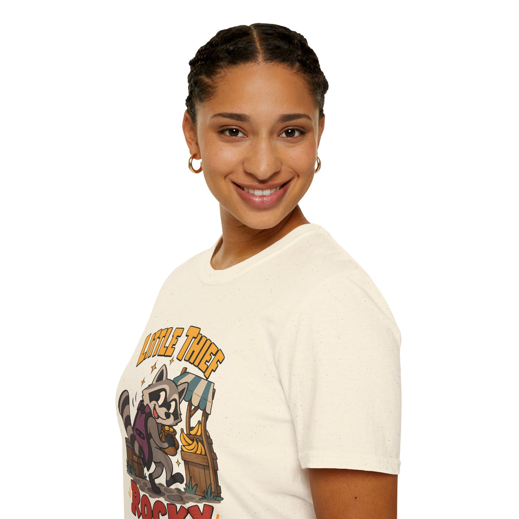 Little Thief Rocky T-Shirt - Cute OSRS Rocky Tee