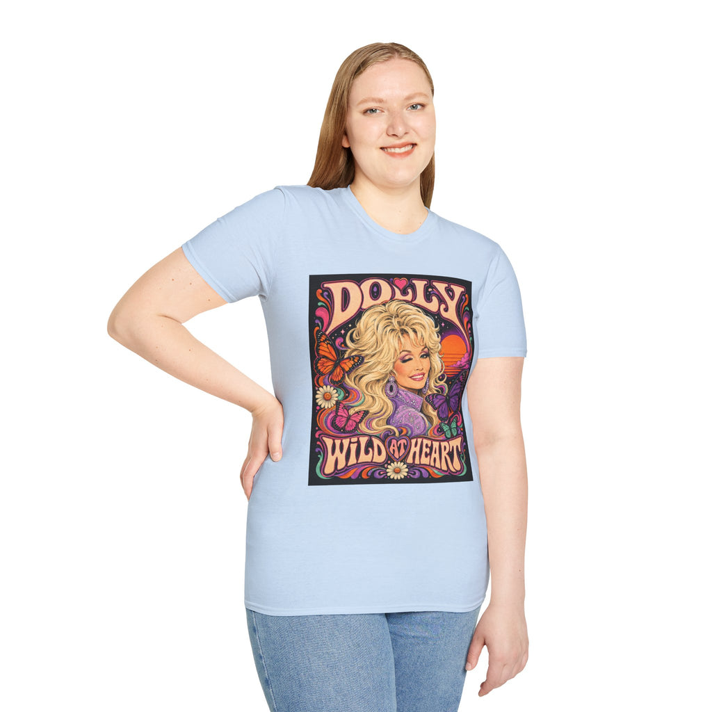 Dolly Wild at Heart Retro Graphic T-Shirt