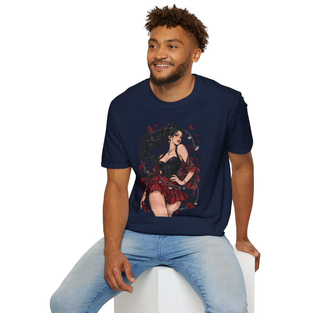 Victoria | Japanese Anime Style Sexy Pin Up Girl Graphic Shirt