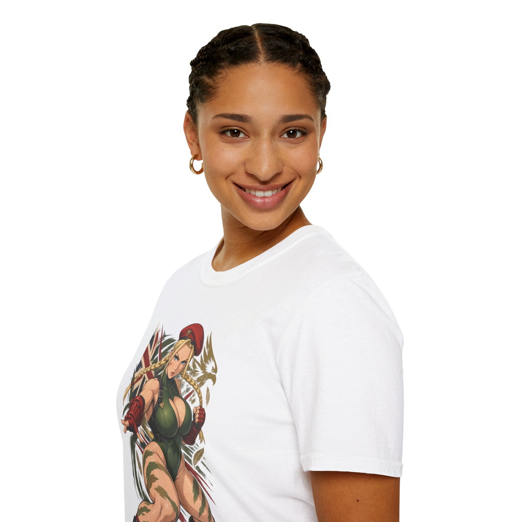 Street Fighter Cammy | Sexy Pin Up Style Graphic Cammy Shirt