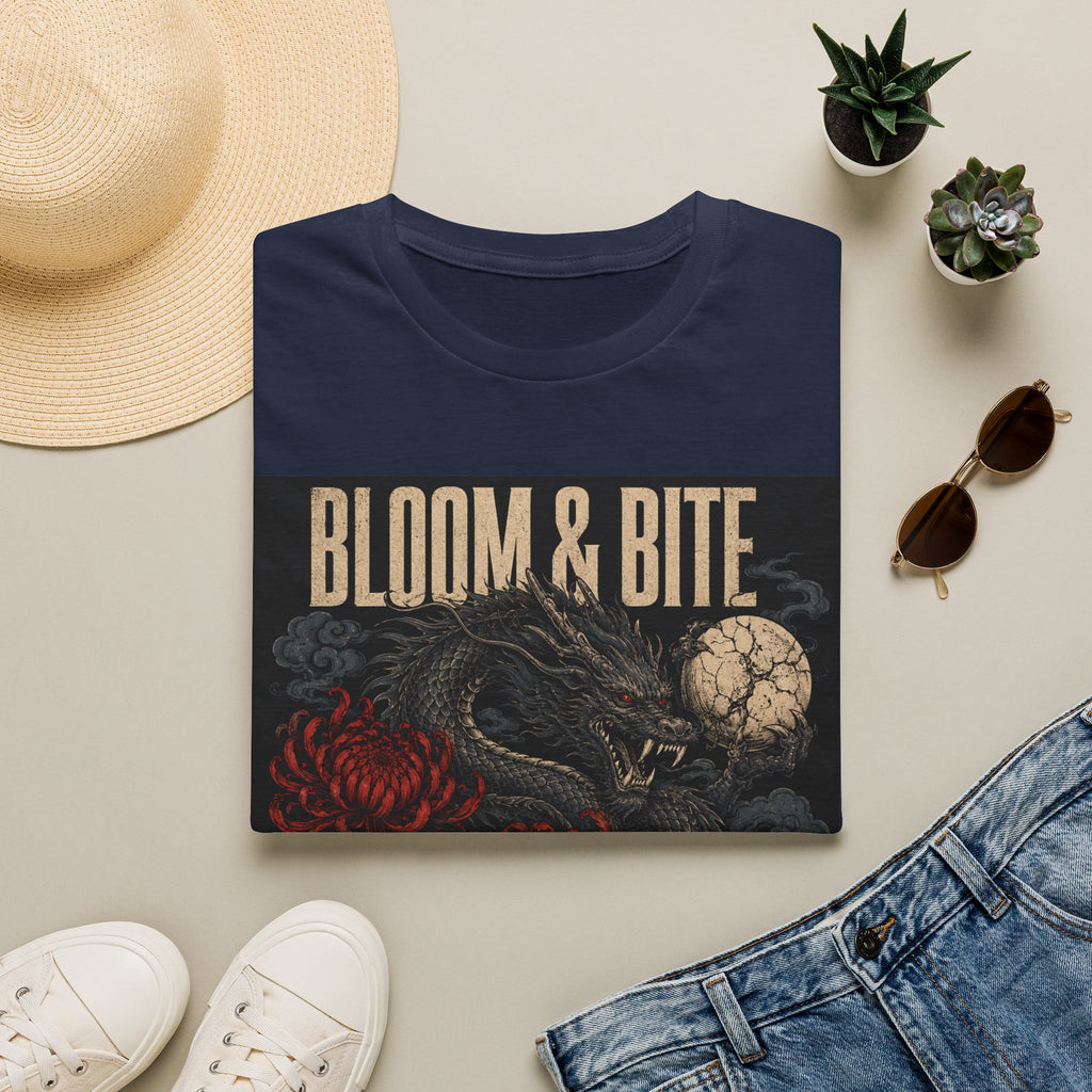 Bloom & Bite Dragon Floral Graphic Tee