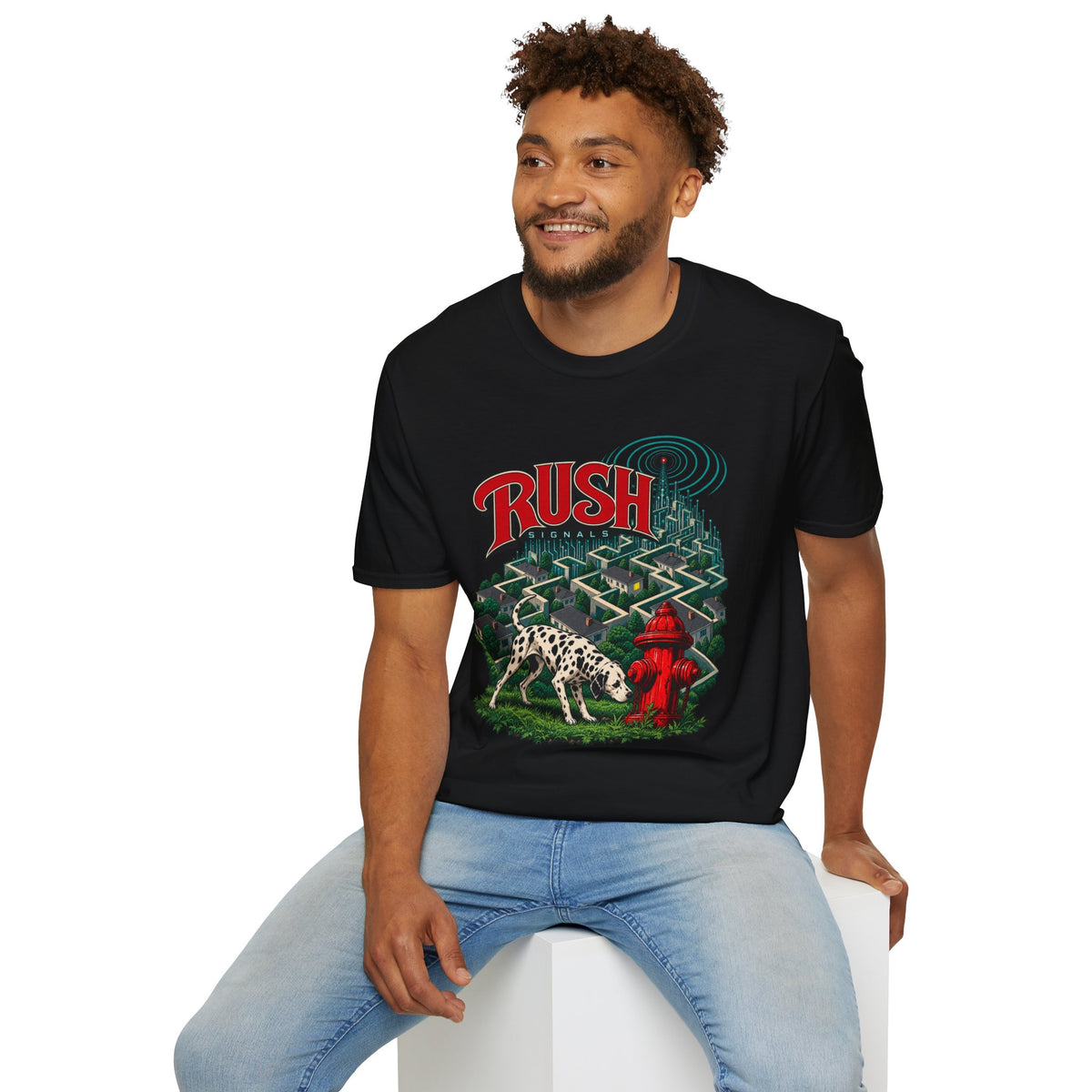 Rush | Signals | Prog Band Band Dalmatian T‑Shirt