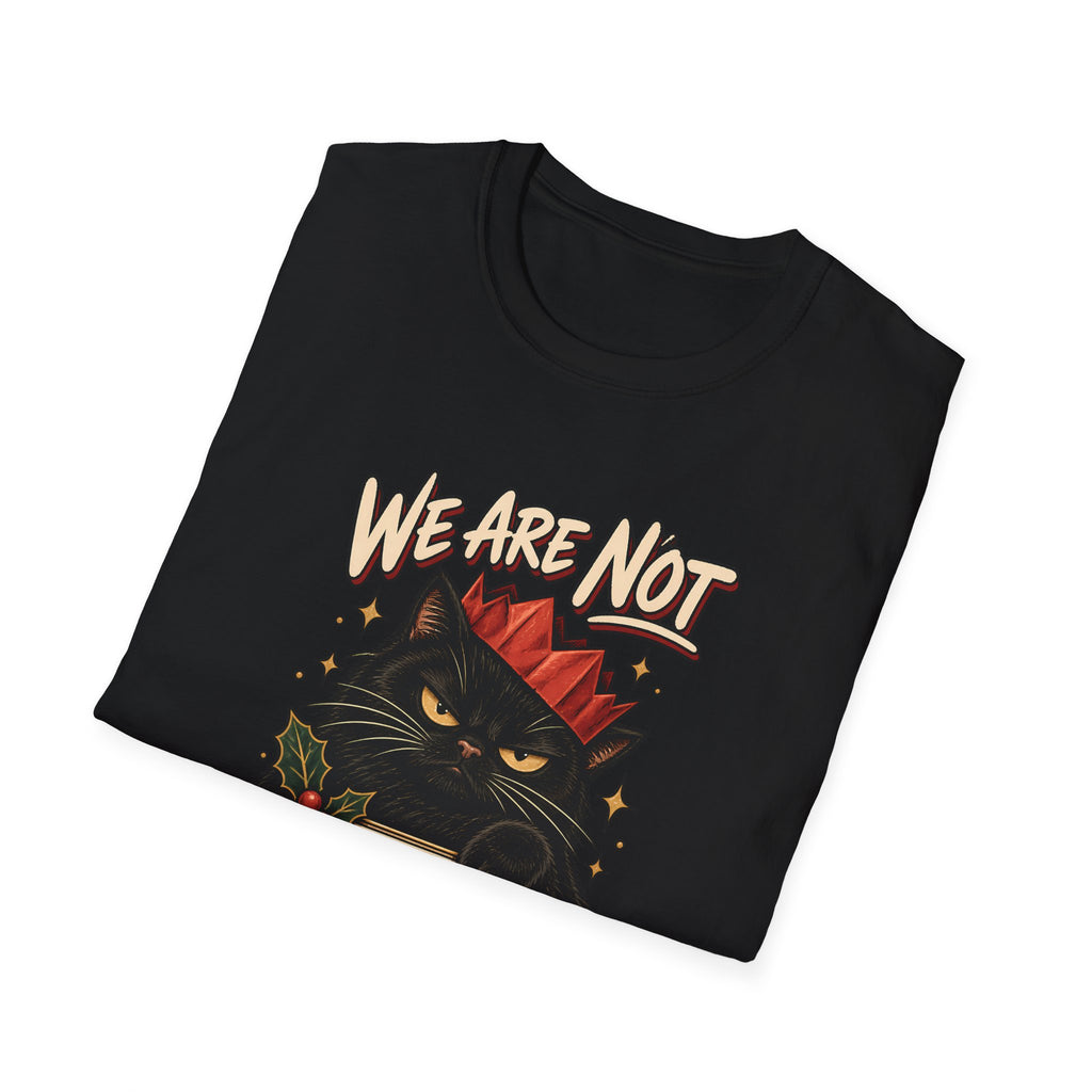 We Are Not Skipping Mariah | Mariah Carey Cat Fan Christmas Holiday Tee