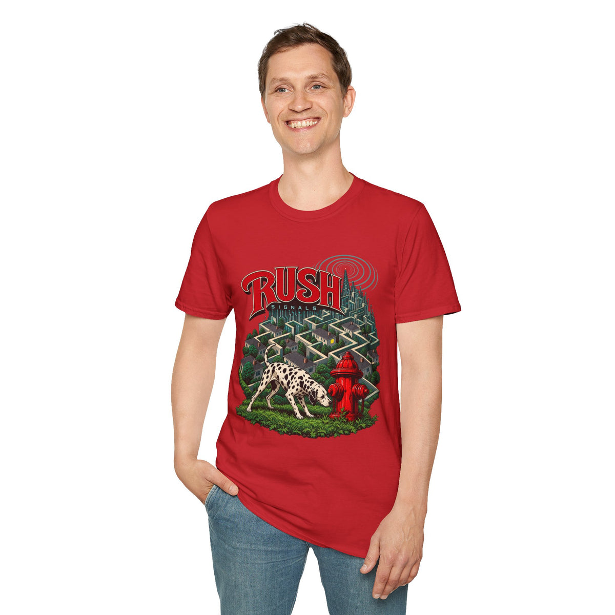Rush | Signals | Prog Band Band Dalmatian T‑Shirt