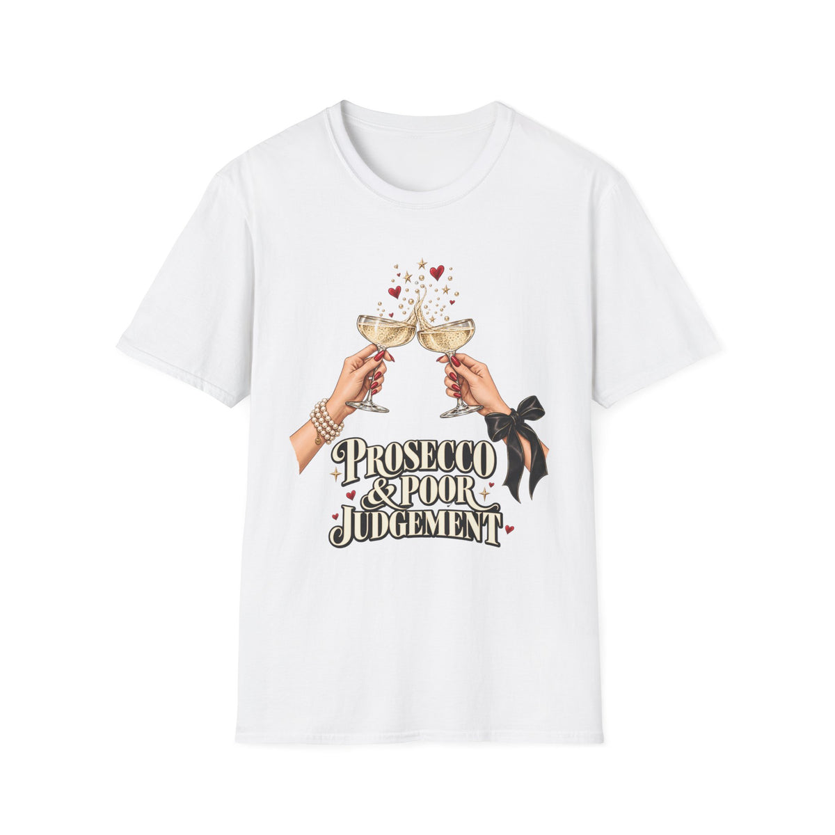 Prosecco & Poor Judgment | Funny Bachelorette/Bridal Party Tee