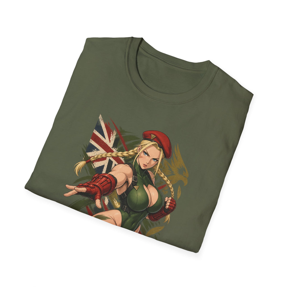 Street Fighter Cammy | Sexy Pin Up Style Graphic Cammy Shirt