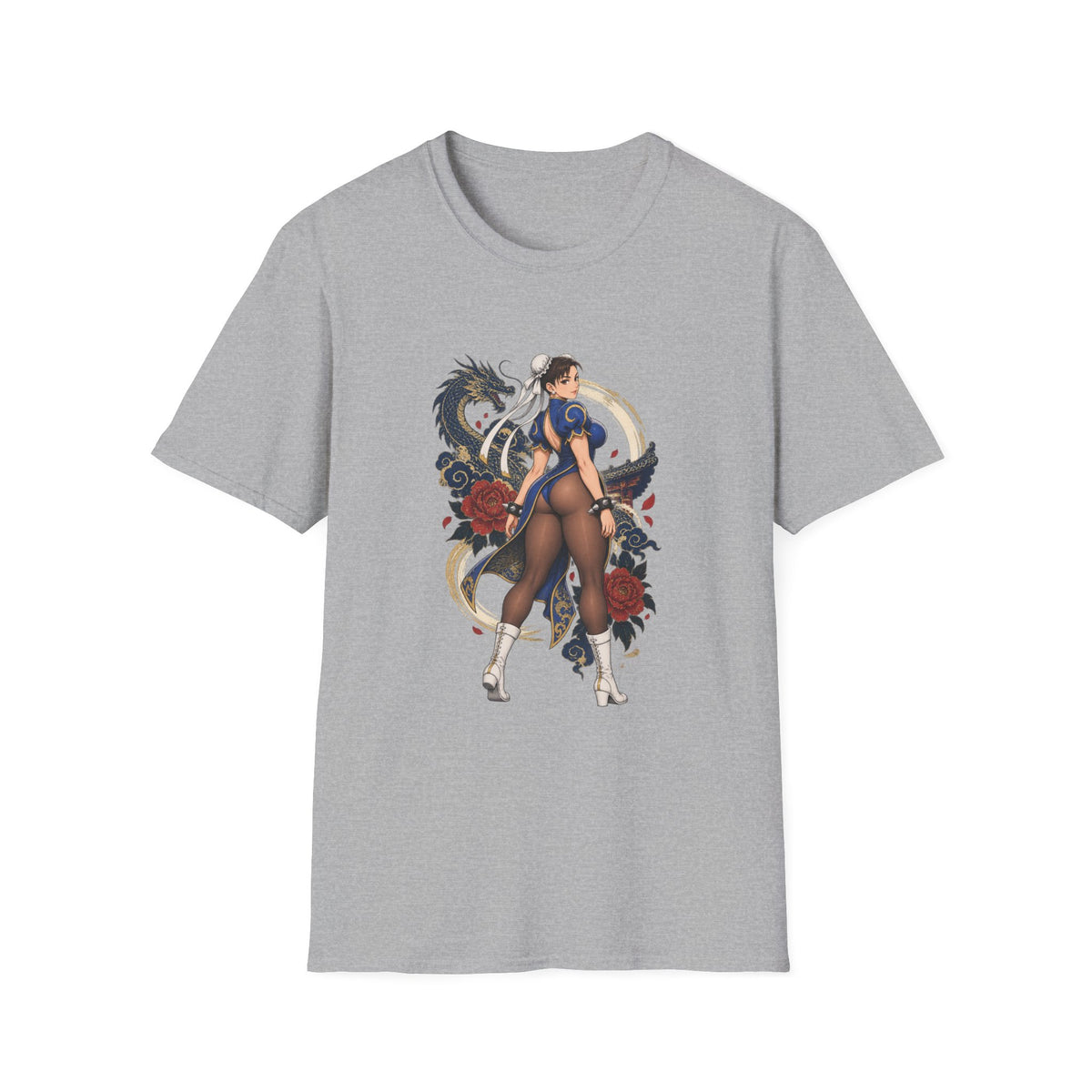 Chun Li | Street Fighter | Anime Style Videogame Fan Pin Up Shirt