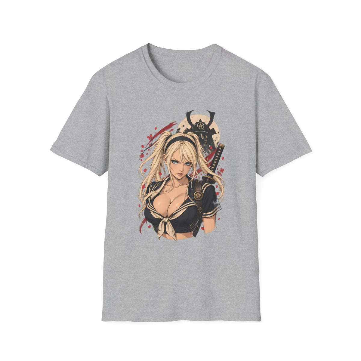 Babydoll | Sucker Punch Anime Style Samurai Sexy Pin Up Girl T-Shirt