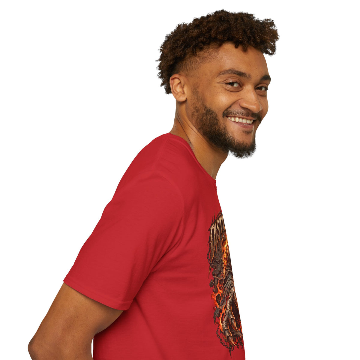 Disturbed | The Guy | Flaming Heavy Metal Band T-Shirt