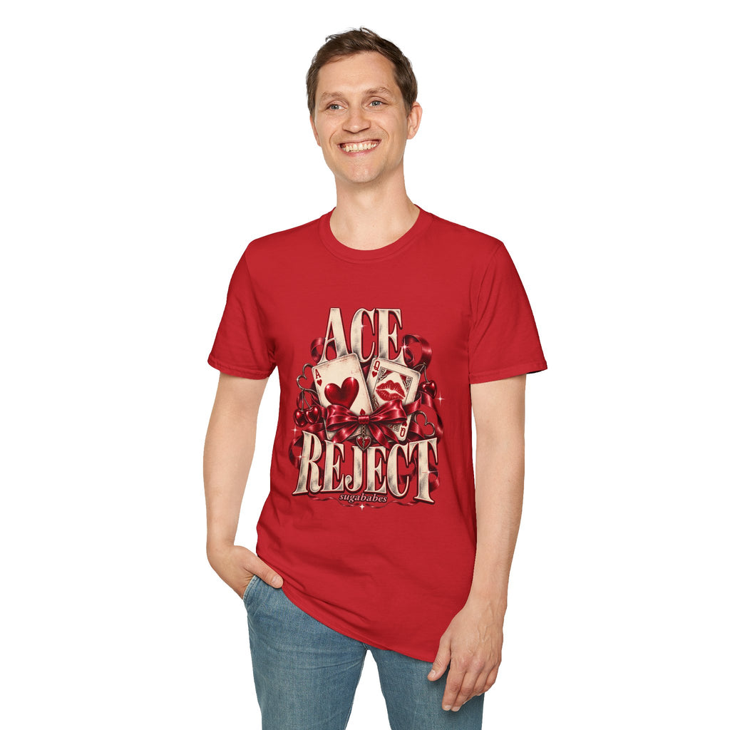 Ace Rejects | Sugababes | Playing Card Ace of Hearts T Shirt