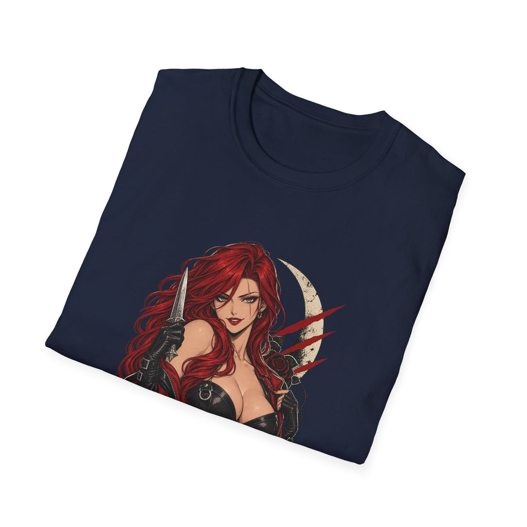 Katarina | League of Legends | Gothic Redhead Pin Up Assasin T-Shirt