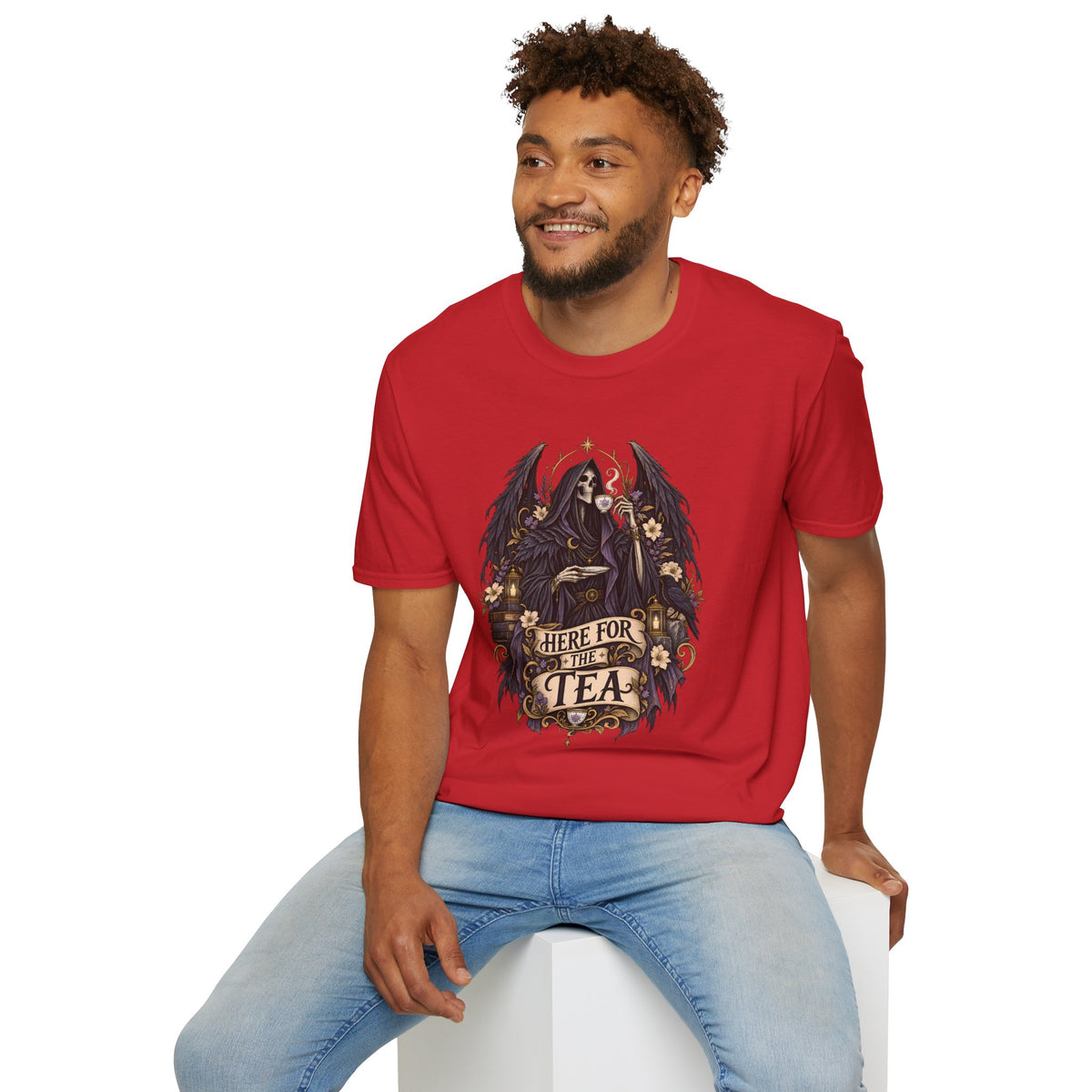 Here for the Tea | The Suriel ACOTAR Character Graphic T Shirt