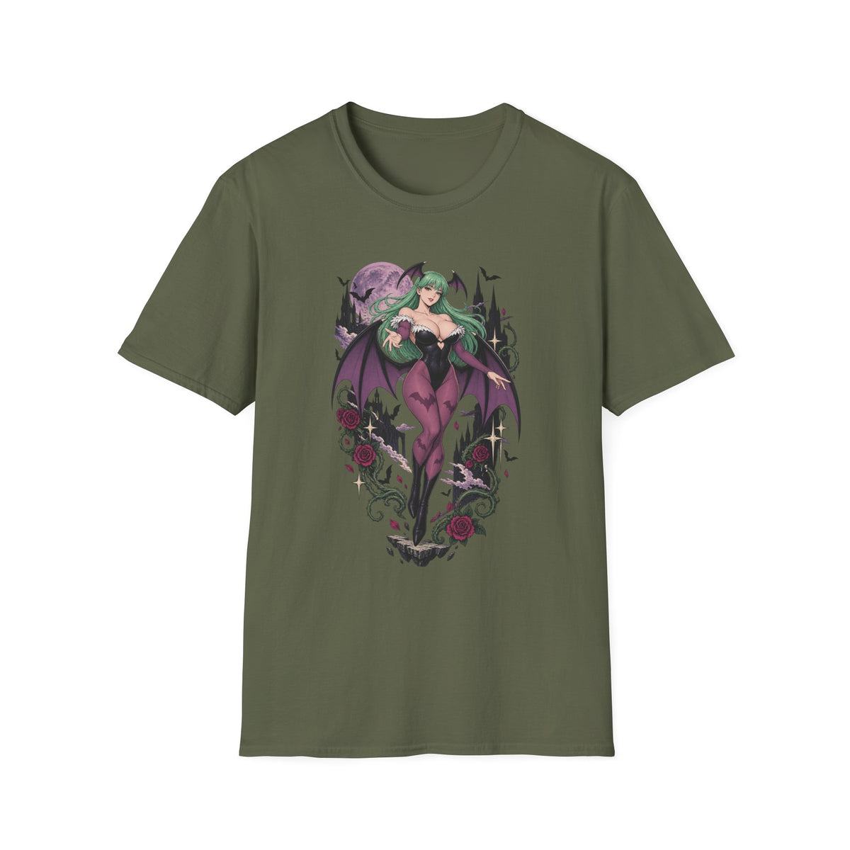 Morrigan | Darkstalkers Anime Sexy Pin Up Character Shirt
