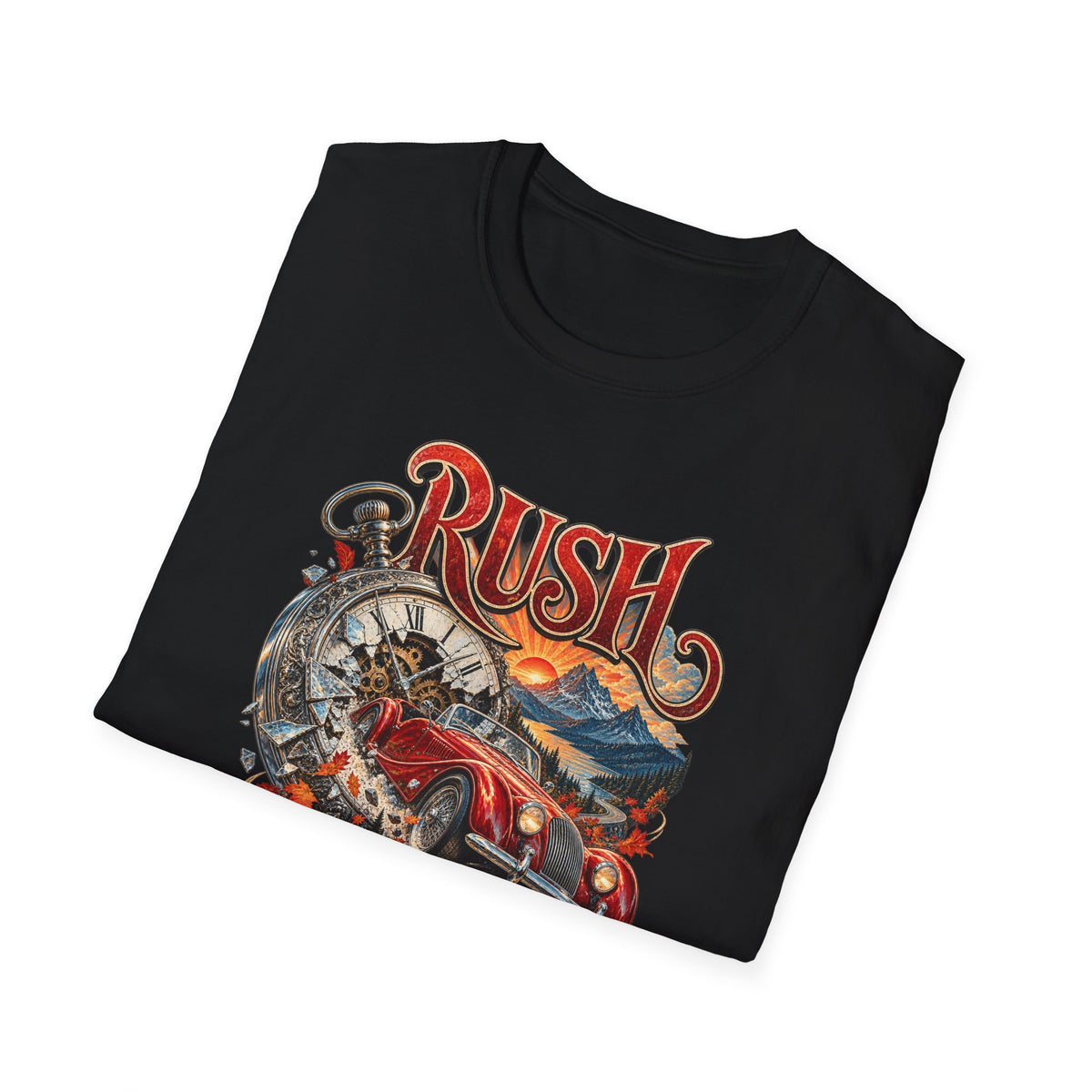 Rush | Prog Band | Red Barchetta | Graphic T-Shirt