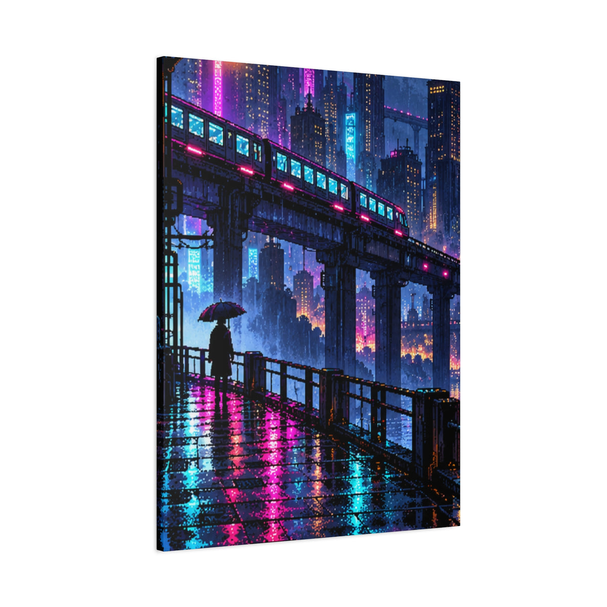 Stretched Matte Canvas Print — 1.25" Depth (Custom Design)