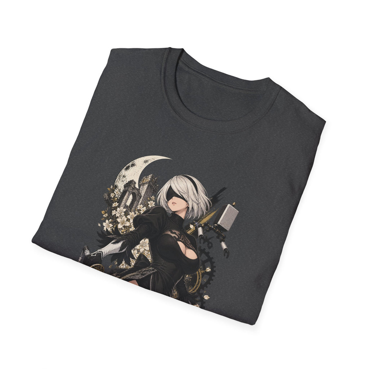 2B | Nier Automata | Anime Swordgirl Pin Up T-Shirt