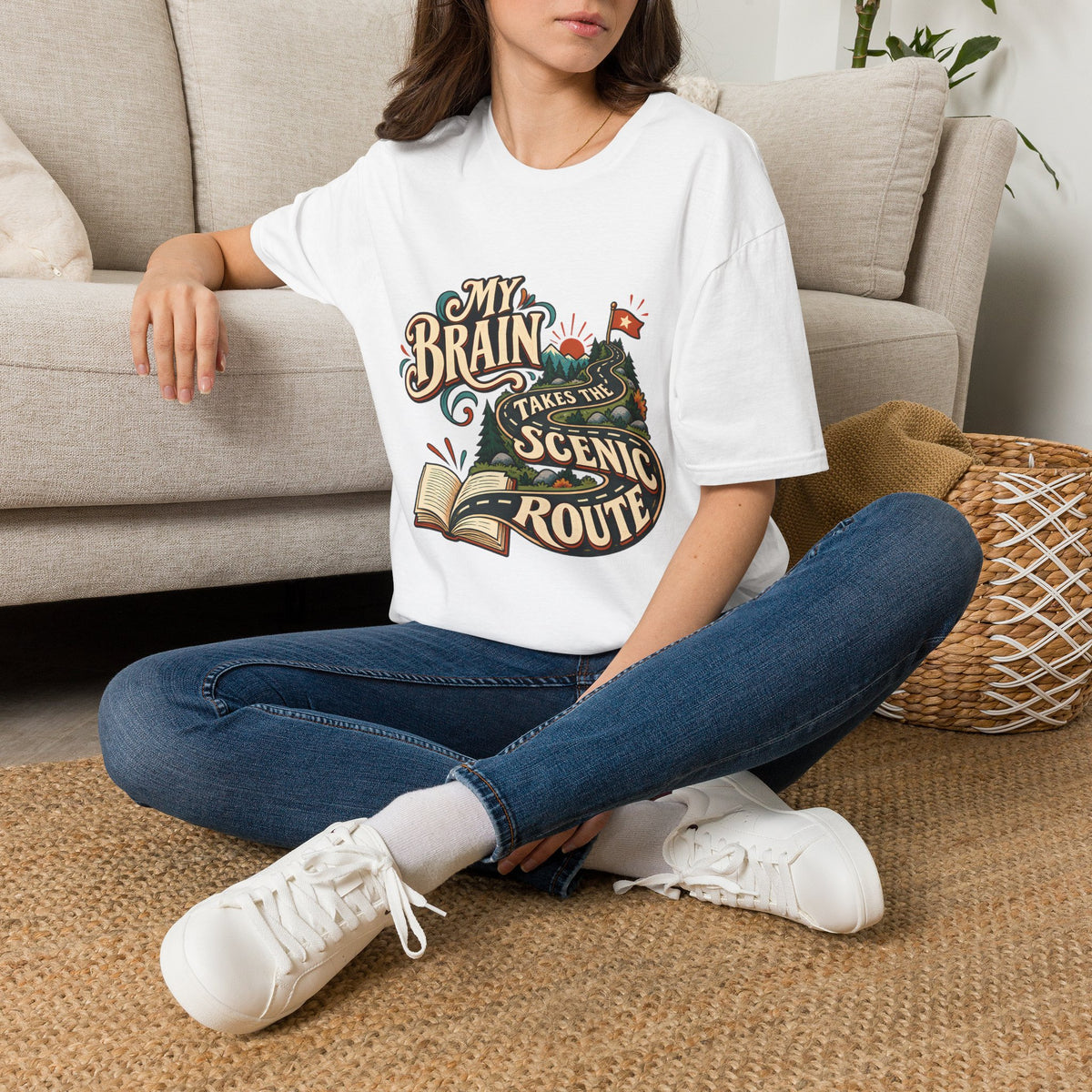 The Scenic Route | A Beautifully Different Mind | Neurodivergent Shirt