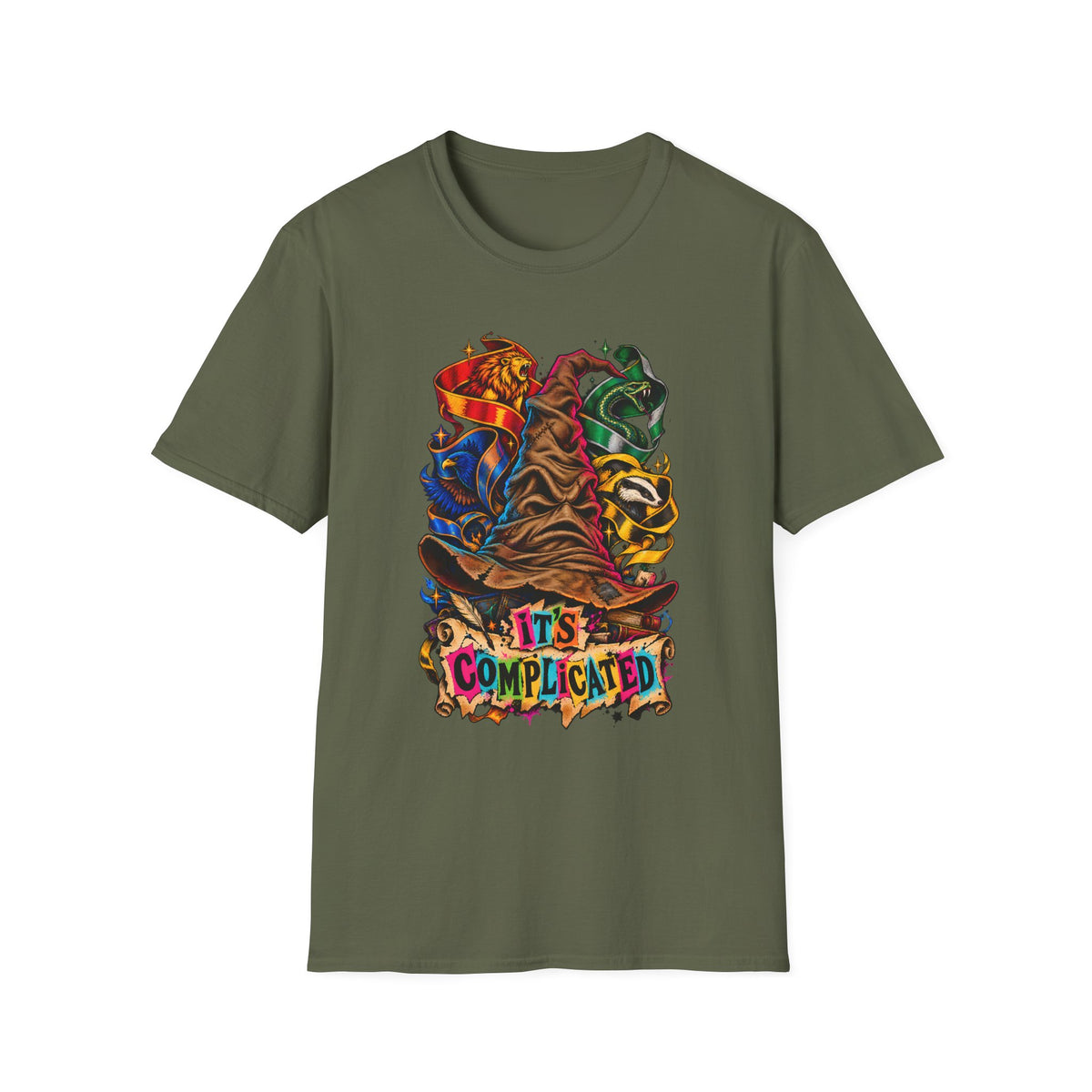 Sorting Hat | Its Complicated | Harry Potter Hogwarts T Shirt