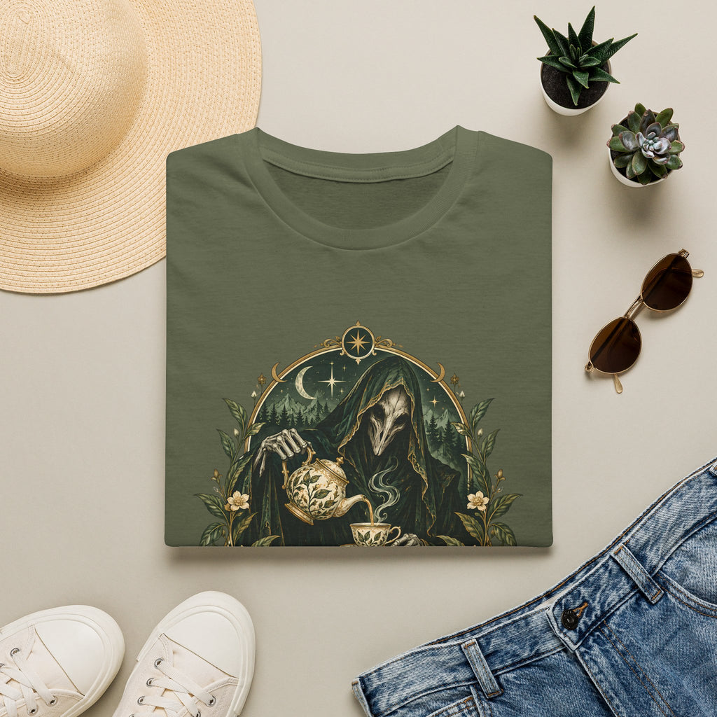 Suriel Tea Society | Freshley Brewed Gossip | ACOTAR Book Graphic T Shirt