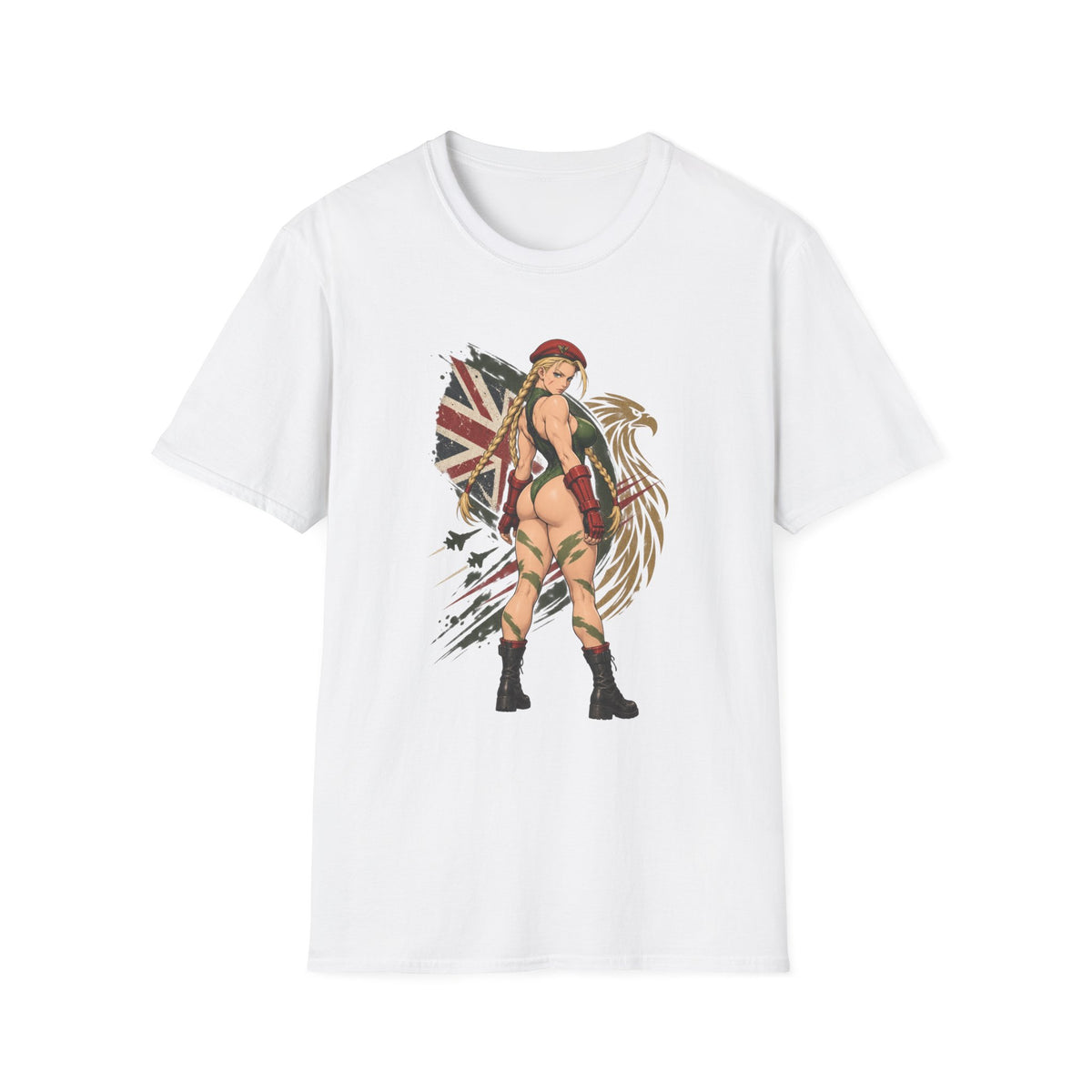 Cammy Street Fighter | Sexy Cammy Pin Up Girl Graphic T Shirt