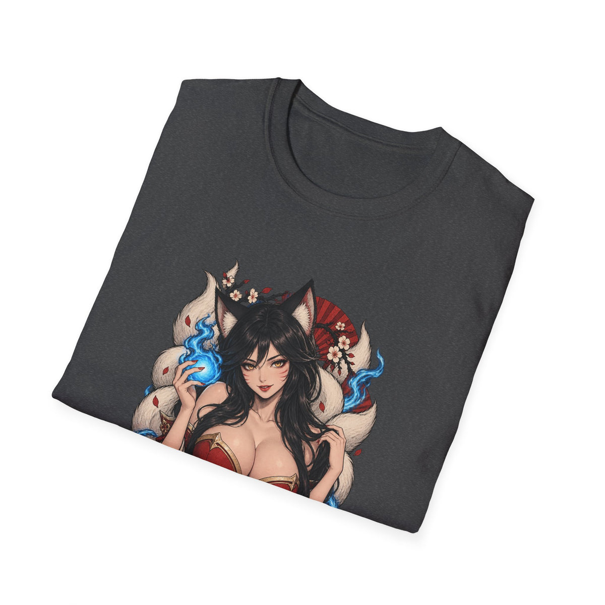 Ahri | League of Legends | Anime Pin Up Kitsune Girl T-Shirt