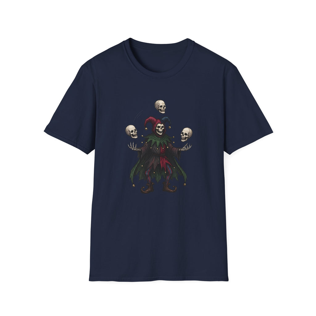 Juggling with Death - Gothic / Dark Fantasy Skeleton T-Shirt
