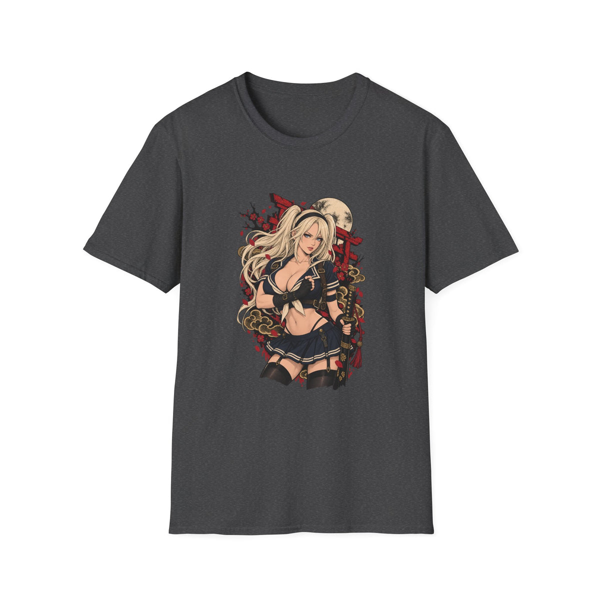 Babydoll | Pinup Japanese Anime Samurai Girl | Sucker Punch T-Shirt
