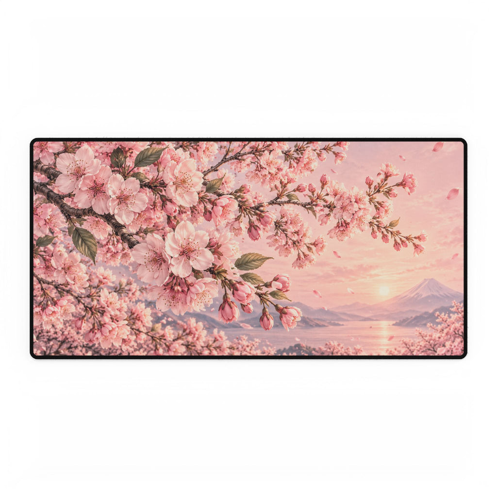 Pastel Pink Cherry Blossom Branches Botanical Art | Pastel Floral Design