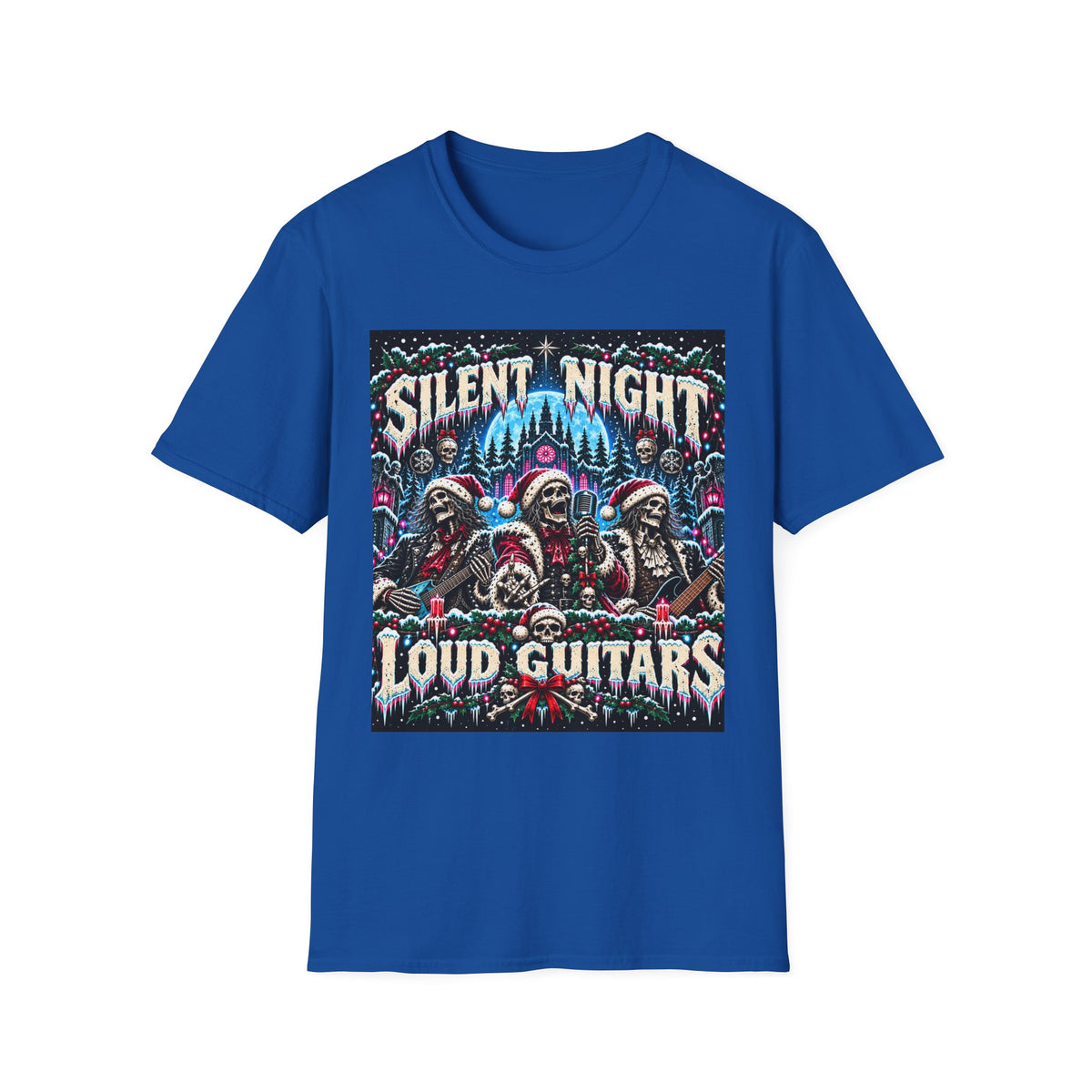 Silent Night Loud Guitars T-Shirt