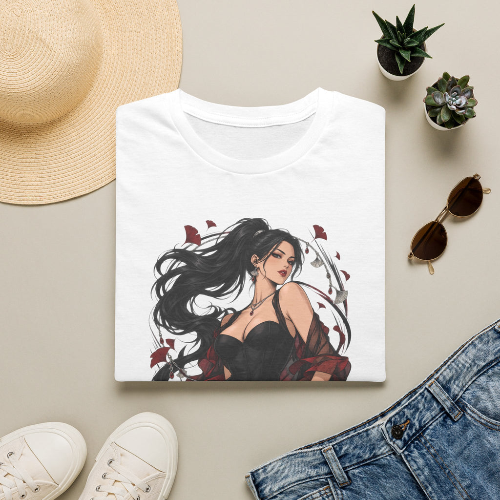 Victoria | Japanese Anime Style Sexy Pin Up Girl Graphic Shirt