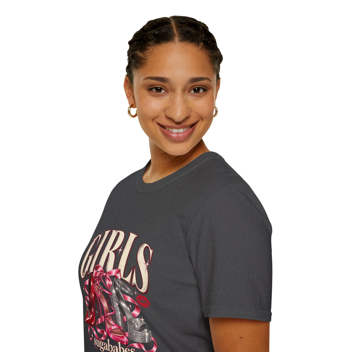 Sugababes |  Red Heels & Ribbons | Girls Night T Shirt