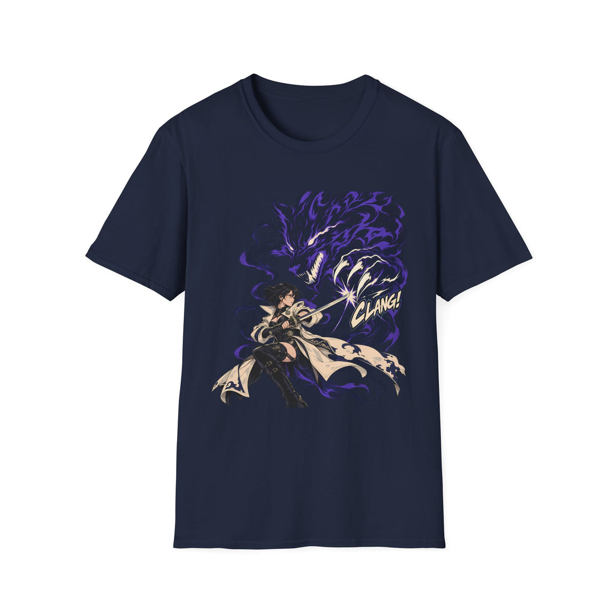 Wolf Demon | Samurai Demon Hunter | Japanese Anime T-Shirt