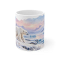 Polar Bear Mug | Arctic Winter Watercolour | Wildlife Lover Gift