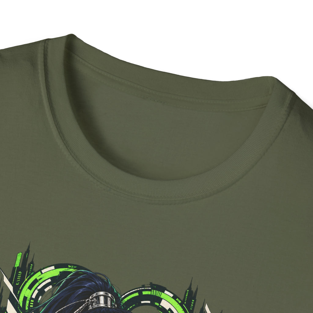Infinity | Sexy Anime Ninja Pin Up Woman Graphic T-Shirt