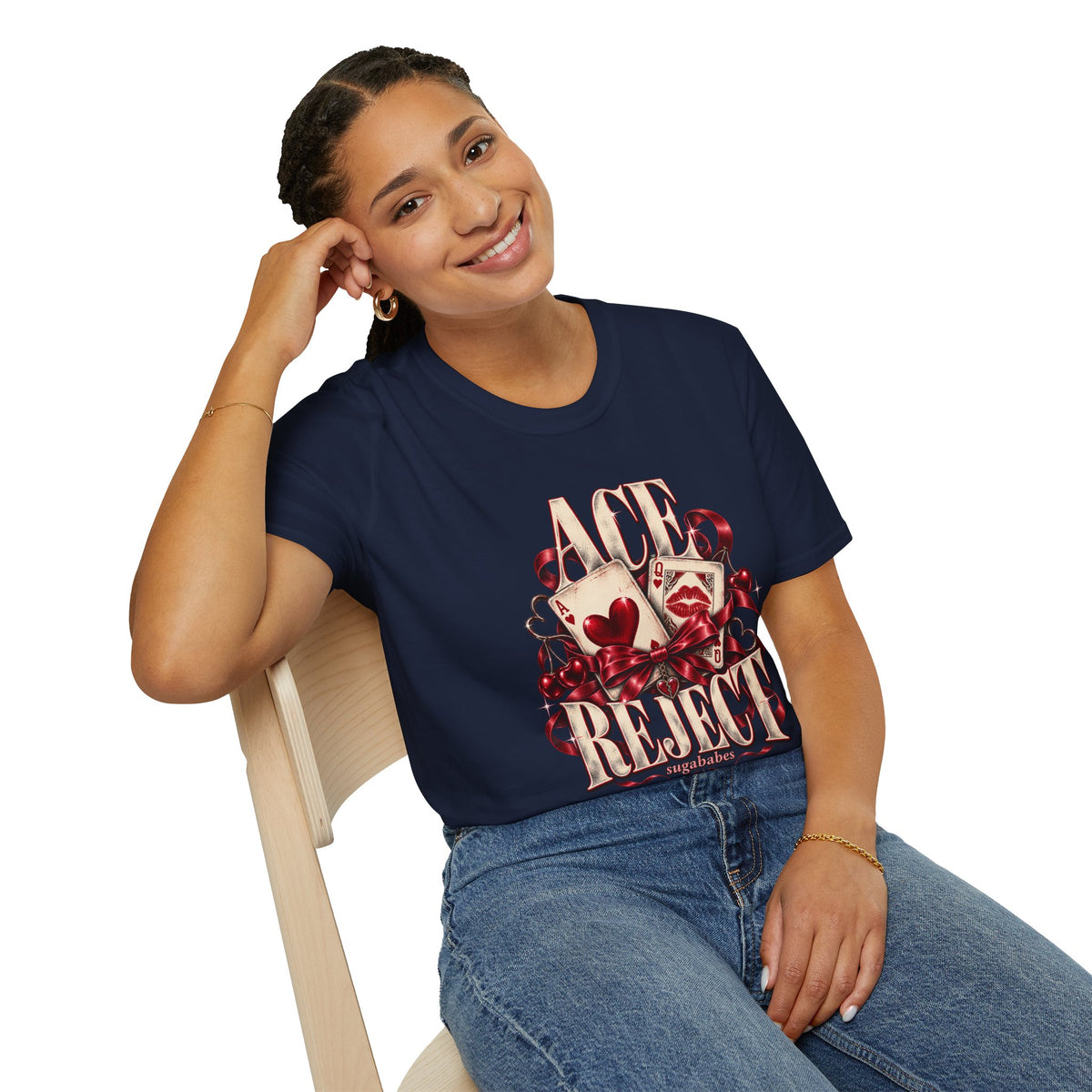 Ace Rejects | Sugababes | Playing Card Ace of Hearts T Shirt