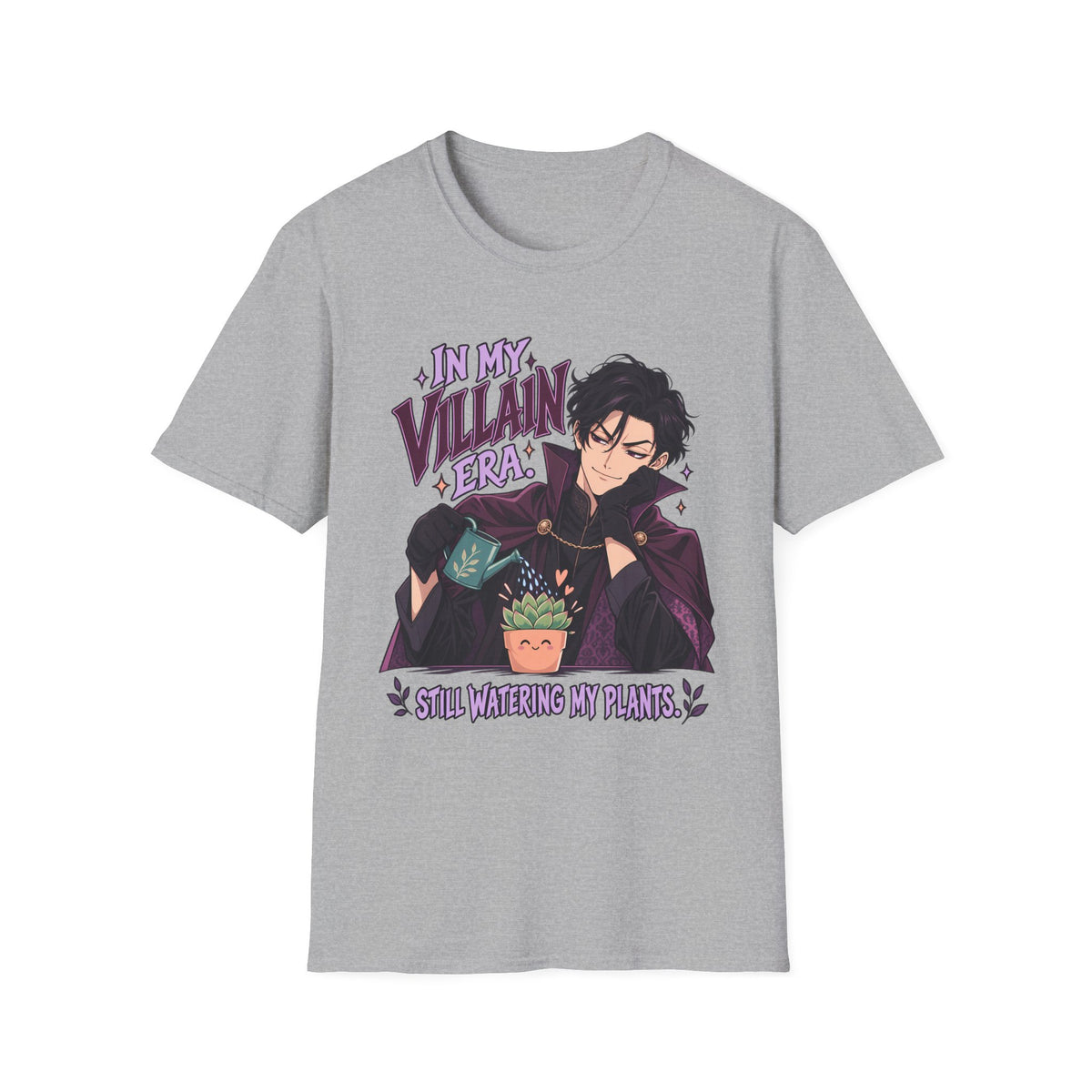 In My Villain Era | Cute Anime Plant Lover T-Shirt