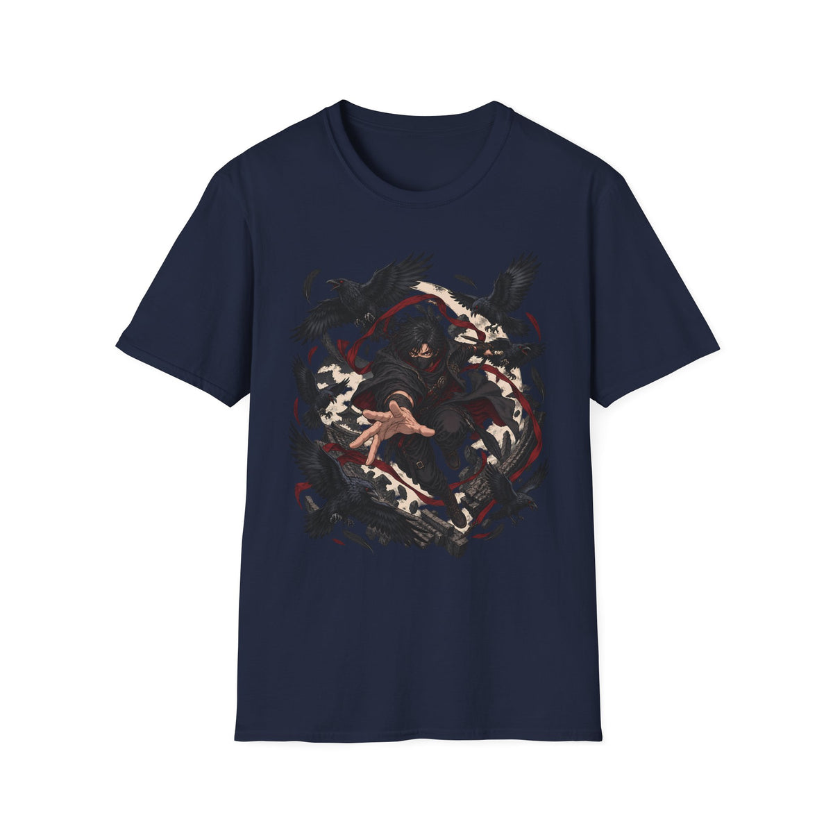 Mater of the Ravens | Japanese Anime Ninja Graphic T Shirt