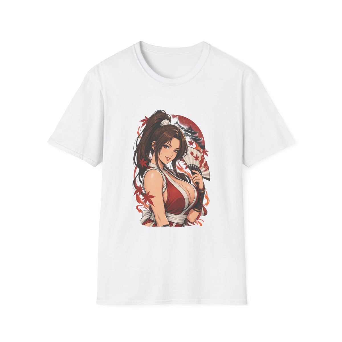 Mai Shiranui | Fatal Fury | Anime Pin Up Kimono Girl T-Shirt